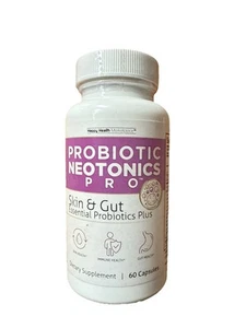 Neotonics, Neotonics Skin & Gut Health, Neotonics Probiotics (60 Capsules) 7/26 - Picture 1 of 2
