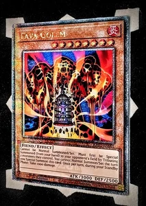 Lava Golem RA01-EN001 Quarter Century Rare 1st Edition Yugioh - Picture 1 of 1