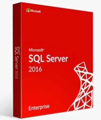 SQL Server 2016 Enterprise Unlimited CALs New Authentic Retail Microsoft License - Image 1 of 4