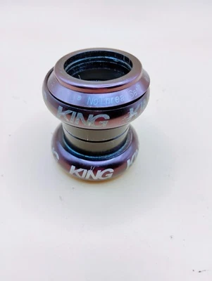 Chris King NoThreadSet 1 pulgada raro color marrón sin tapa superior Foto 1 de 3