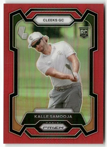 2024 Panini Liv Golf Prizm No. 15 Kalle Samooja Rookie Red Prizm 23/149 - Bild 1 von 2