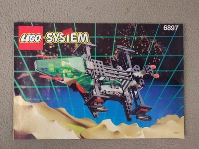 LEGO 6897 Space: Rebel Hunter Space Police SOLO MANUAL Foto 1 de 4