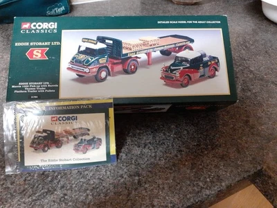 Corgi 31704 Thames Trader Trailer inc Pallets & Morris 1000 Pick Up Inc barrels - Image 1 of 2