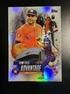 Jose Altuve 2025 Topps Serie 2 Baseball #HA-40 Home Field Advantage HFA Astros - Bild 1 von 2