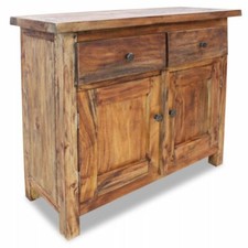vidaXL Credenza in Legno Massello di Recupero 75x30x65 cm Madia Cassettiera