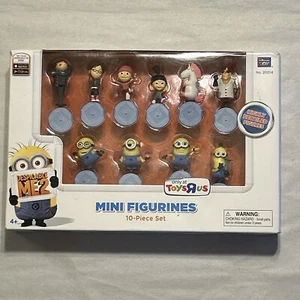2014 Despicable Me 2 Toys R Us 10 Mini Figure Set Agnes Gru Edith Margo Minions - Picture 1 of 10