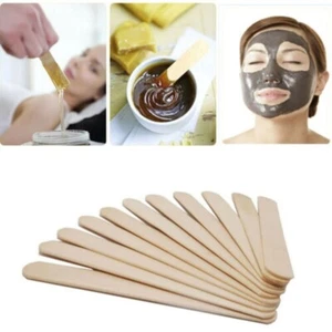 Large Waxing Sticks, Wax Sticks Spatula Disposable Wooden Sticks For Wax