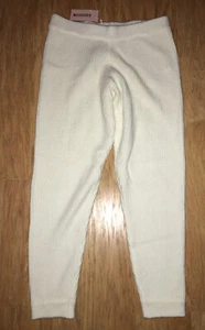 Misguided Boyfriend Slim Jogger Acrylic Pants cream Ivory women’s size 6/8 New - Picture 1 of 7