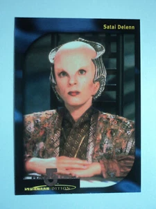 1997 BABYLON 5 SPECIAL EDITION - FACES OF DELENN CARD - ( D2 ) - SATAI DELENN - Picture 1 of 4