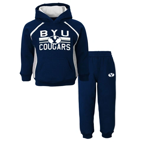 Utah Utes NCAA "Classic Fan" Pullover Hoodie & Pants (2) Piece Set Toddler 2T-4T Cover