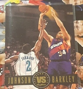 1994-95 Sky Box Larry Johnson / Charles Barkley Showdown Series Insert Card - Picture 1 of 1
