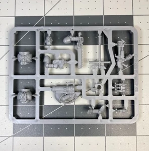 Vintage 40K SPACE MARINE TACTICAL ACCESSORY SPRUE 1998 3rd Ed Firstborn OOP AP25 - Picture 1 of 2