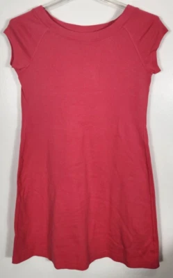 Vestido Catherine Malandrino Feminino Grande Rosa Manga Curta Decote Clássico - Imagem 1 de 3