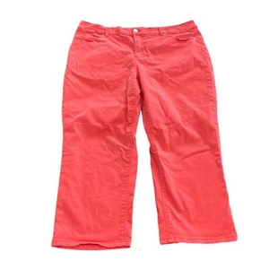 Chico's Crop Hose Gr. 3 XL Petite Pink So Lifting Capri Sommer helle Farbe - Bild 1 von 13