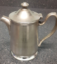 Vintage Early THE SHOREHAM HOTEL WASHINGTON DC Silver Plated HOT WATER TEAPOT