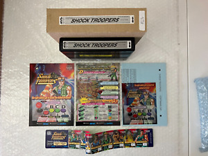 Snk Neo Geo Shock Troopers Mvs Full kit Matching Holo Label 100% Original