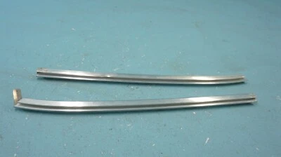 MERCEDES R107 560SL 380SL 450SL, TECHO RÍGIDO TRASERO CRISTAL LATERALES PAR MOLDURA CROMADA  Foto 1 de 4