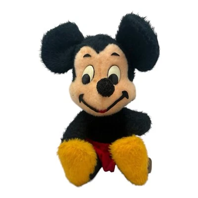 Juguetes de peluche vintage de los años 50 de Walt Disney Mickey Mouse personaje California Foto 1 de 4
