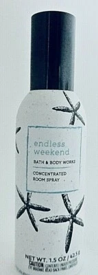  BATH & BODY WORKS SIN FIN DE SEMANA CONCENTRADO HABITACIÓN SPRAY 1,5 oz  Foto 1 de 2