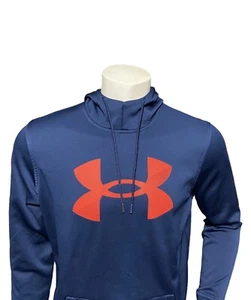 Under Armour Mens Hoodie Sweatshirt Size Adult Medium Long Sleeve Pullover Logo - Picture 1 of 13