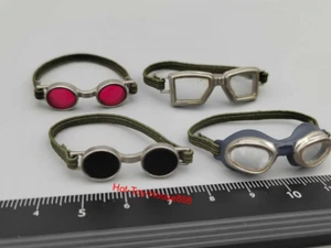 1/6 Scale WWII Soldier Metal Goggles Model for 12" Action Figure Accessories - Picture 1 of 14