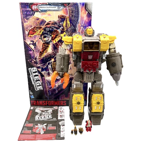 Transformers Siege War For Cybertron WFC-S29 Titan OMEGA SUPREME Incomplete Cover
