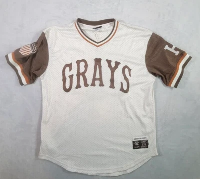 Homestead Grays Sandbag Replica Jersey Negro League Men's Size 2XL NWT - Image 1 of 4