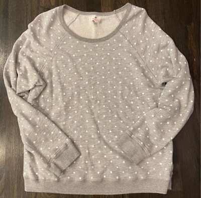 Sundry Polka Dot Print Gray Sweatshirt • 25€