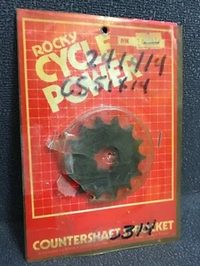 ROCKY CYCLE POWER Steel Front Sprocket 14T 241414 AHRMA KAWASAKI KD 80 C/S 20314 - Picture 1 of 11