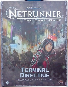 ANDROID NETRUNNER THE CARD GAME: TERMINAL DIRECTIVE CAMPAIGN EXPANSION FFGAND42 - Picture 1 of 2