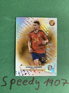 Topps Pristine Road To UEFA Euro 2024 Base Gold 23/50 Laporte Spain #168 - Bild 1 von 1