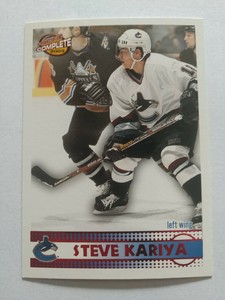 2002-03 Pacific Complete Red #81 Steve Kariya /100 rare parallel