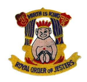 6030851 Set of 2 Billiken Embroidered Patch ROJ Jester Biliken ROJ Biliken R.O.J - Picture 1 of 1