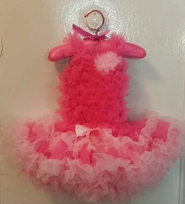 Popatu Petticoat Tutu Dress Pink 18 month Easter,Holiday,Birthday,Party NWT - Image 1 of 4