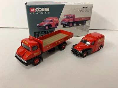 CORGI 31006 WYNNS thames trader and morris van set, MIB, 1/50 scale - Image 1 of 4