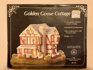 Golden Goose Cottage ~ Museum Collection ~ 1987 ~ New in Box ~ Geese - Picture 1 of 6