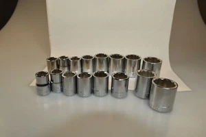 Prese artigianali USA assortite metriche/SAE 3/8" unità poco profonde e profonde (ea) - CB - Foto 1 di 37