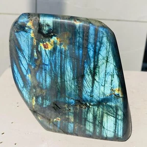 Natural Labradorite Quartz Crystal Freeform Mineral Specimen Healing 1460g - Picture 1 of 13