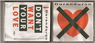 Rare Duran Duran I don't Want Your Love USA 3 " CD 5" jewel Case DADC CD - Image 1 of 3