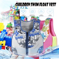 Children's Swimming Float Suit Swim Jacket Vest Life Jacket For Kids 8-9 Years