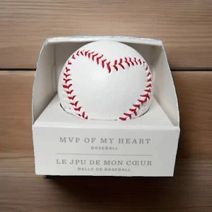 MVP OF MY HEART genähter BASEBALL Spieler Markenzeichen tolles Geschenk NEU IN BOX - Bild 1 von 4