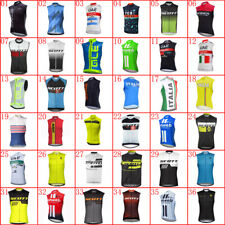 2023 Mens Cycling Jersey bicycle vest Summer Sleeveless Bike Shirt Sport Uniform