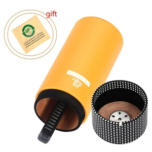 Tubos de cigarros de viaje humidor cigarros estuche madera de cedro humidificador caja 4-6 humidipak - Imagen 1 de 11