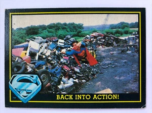 Topps Superman III 3 Card 1983 Back Into Action 68 - Picture 1 of 2