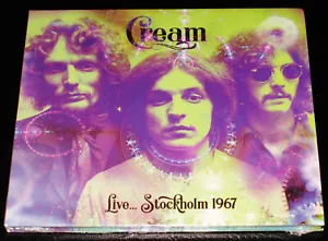 Cream: Live…Stockholm 1967 CD 2018 Remaster London Calling LCCD5020 Digipak NEW - Picture 1 of 2