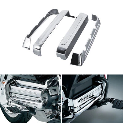 Chrome Lighting Valve Cover Set Fit For Honda Goldwing GL1800 F6B 2001-2017 - Image 1 of 4