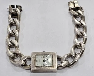 Vintage 800 Silver CIVIS Ladies Hand-Wound Wristwatch 76.85g Working Jewelry 24 - Picture 1 of 5