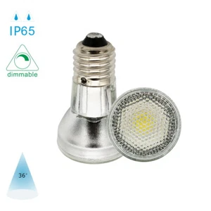 2 Pack Waterpoof Dimmable Led Spot Light Bulb PAR16 7W 110V-130V E26 Narrow Beam - Picture 1 of 11