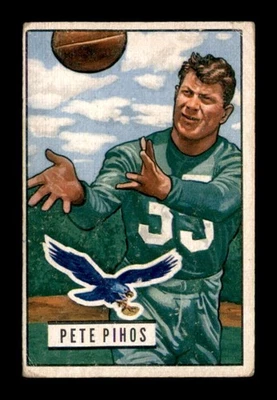 1951 Bowman #46 Pete Pihos   VG X2864716 - Image 1 of 2