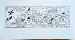 TONY MILLIONAIRE - Maakies STRIP - ORIGINAL ART - DRINKY CROW - Picture 1 of 1